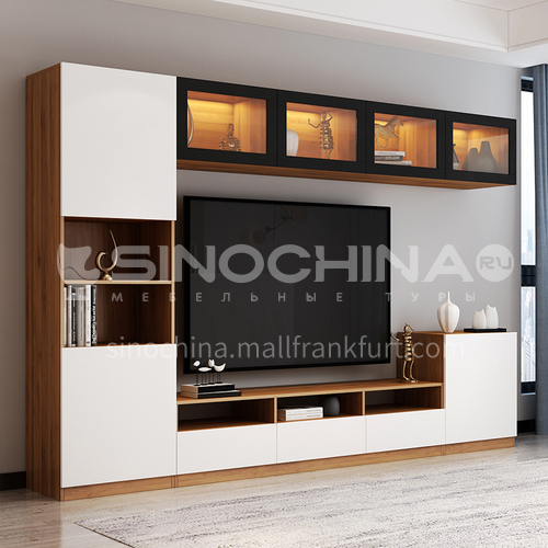 Modern style melamine with particle board custom cabinet GF-090